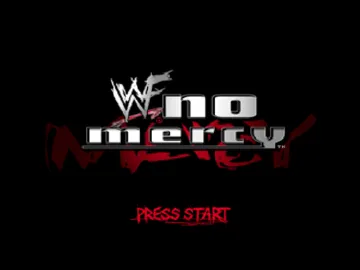 WWF No Mercy (USA) screen shot title